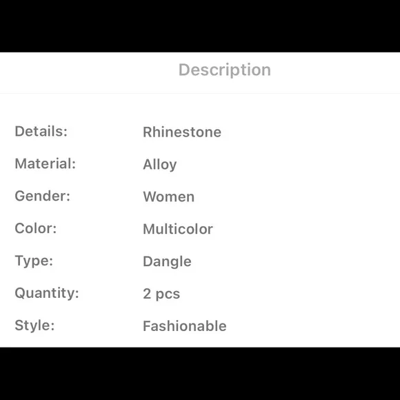 EARRINGS NWOT - Picture 6 of 6